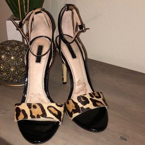 Topshop Leopard Heels